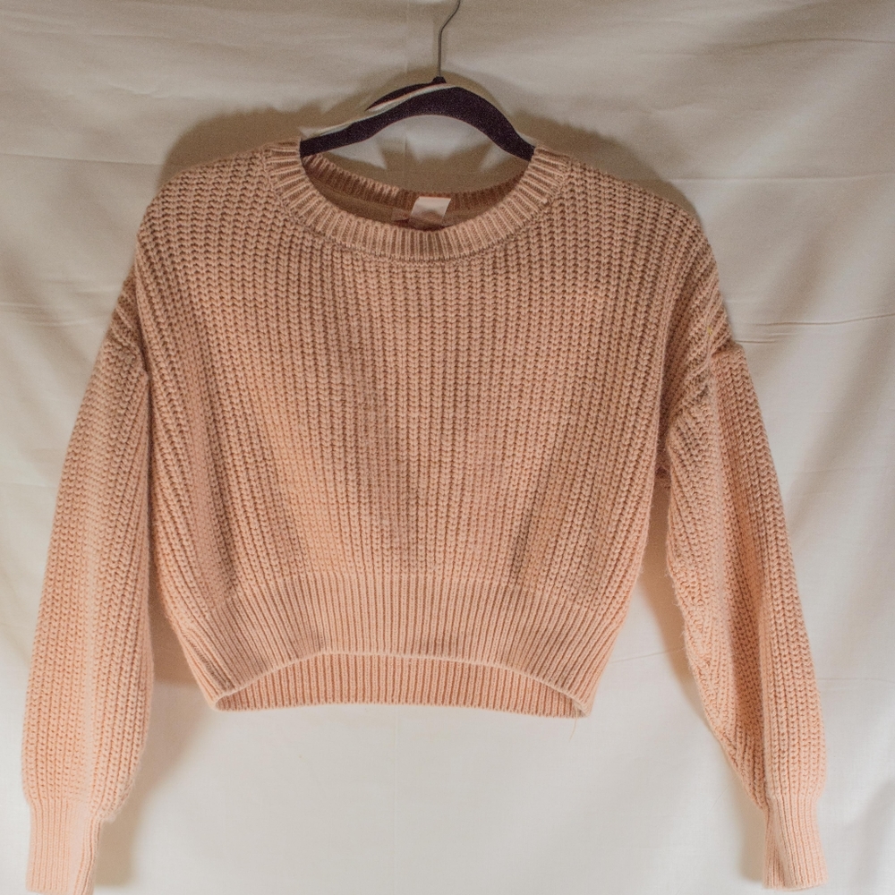 Crop top long Sleeve knitting from urban
